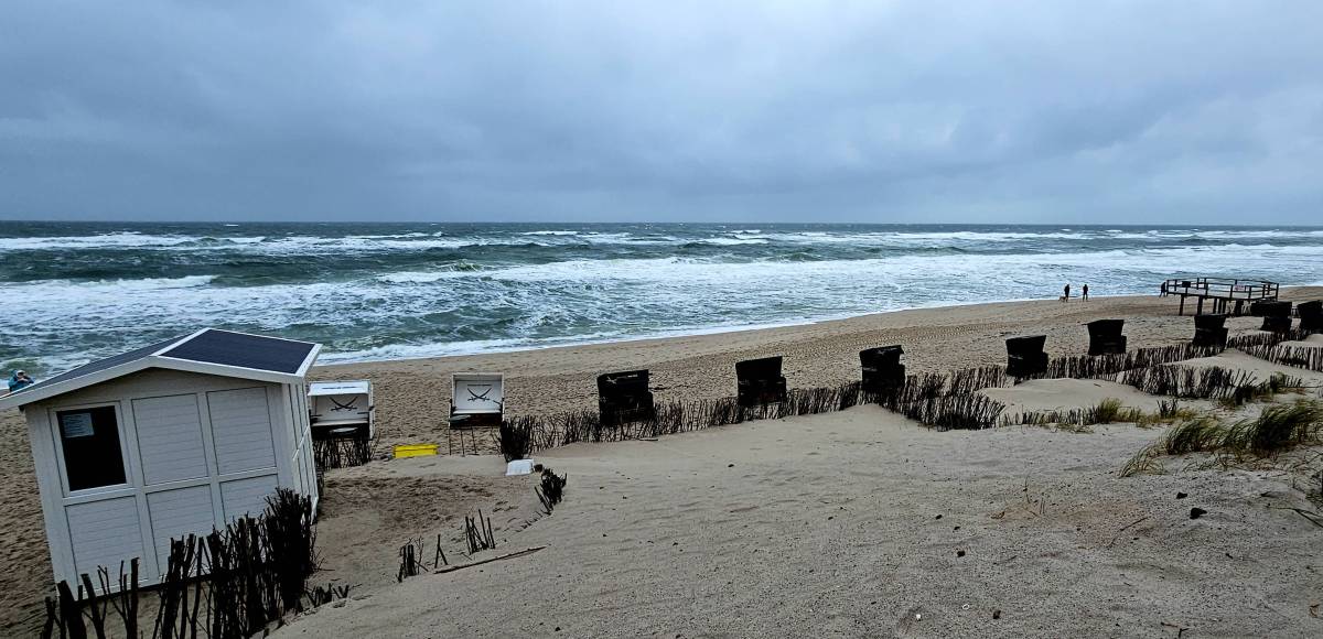 Ungewöhnliches Phänomen auf der Nordsee-Insel Sylt.