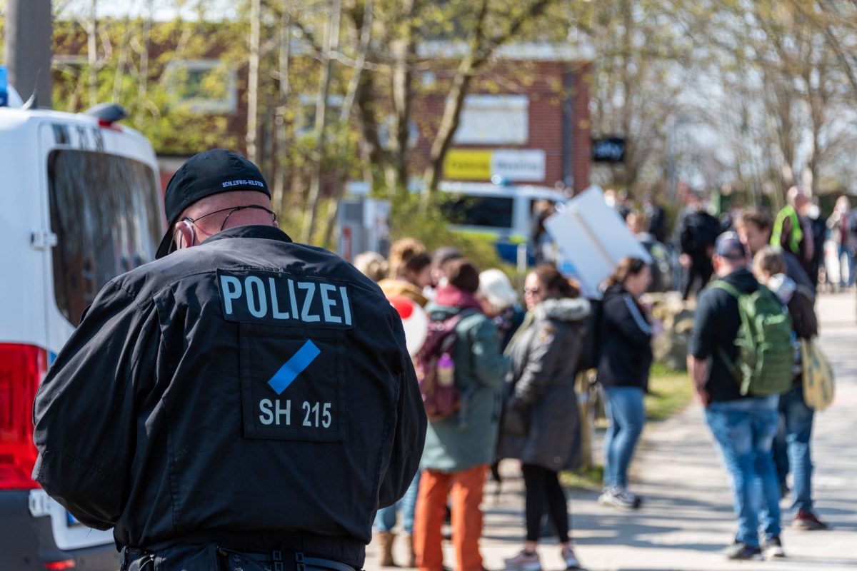 Die Polizei in Kiel, Symbolbild