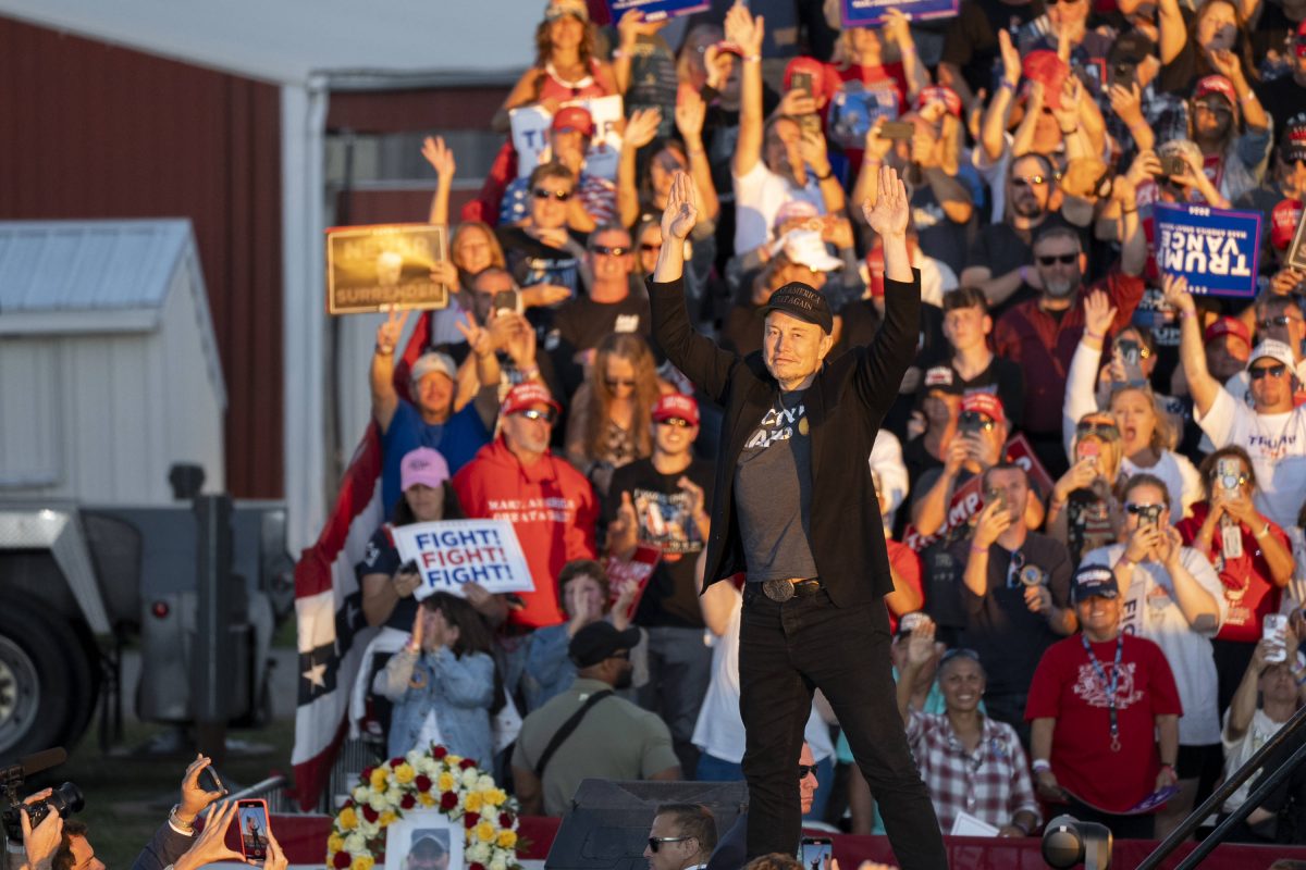 Elon Musk bei Trump-Veranstaltung