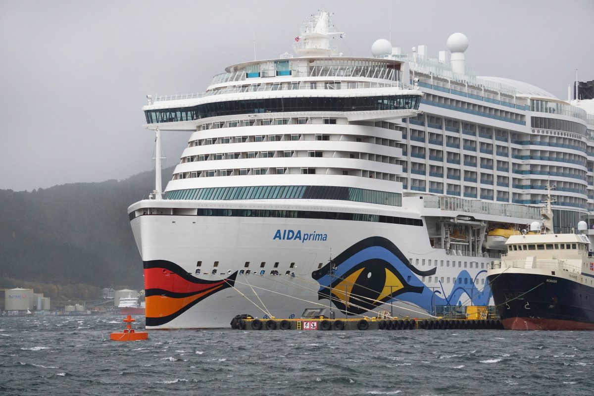 Ein Aida-Schiff.