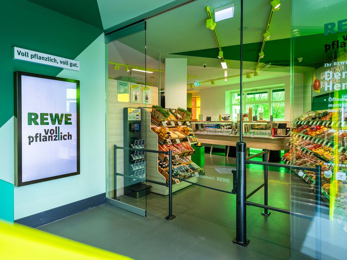 Veganer Rewe-Markt