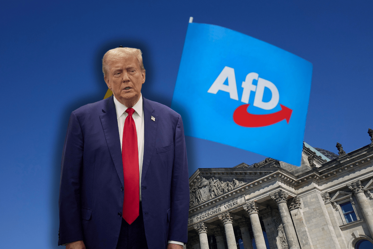 AfD-Politiker statteten Donald Trump einen Besuch ab.