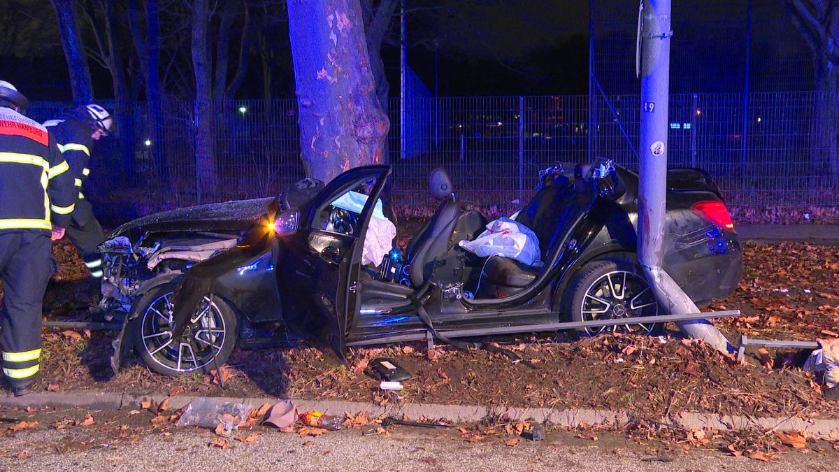 Tödlicher Verkehrsunfall in Hamburg.