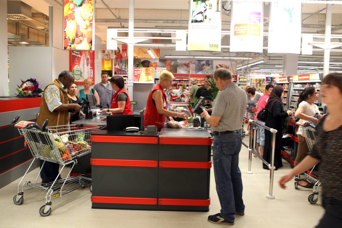 Ein Kaufland-Kunde treibt die Mitarbeiter zur WeiÃŸglut. (Symbolfoto)