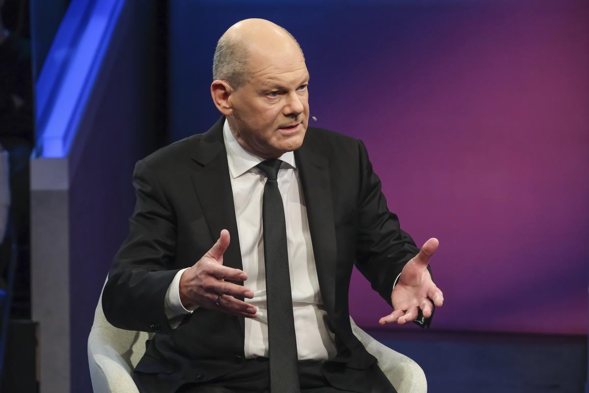 Olaf Scholz formuliert neues Wahlziel bei Bundestagswahl