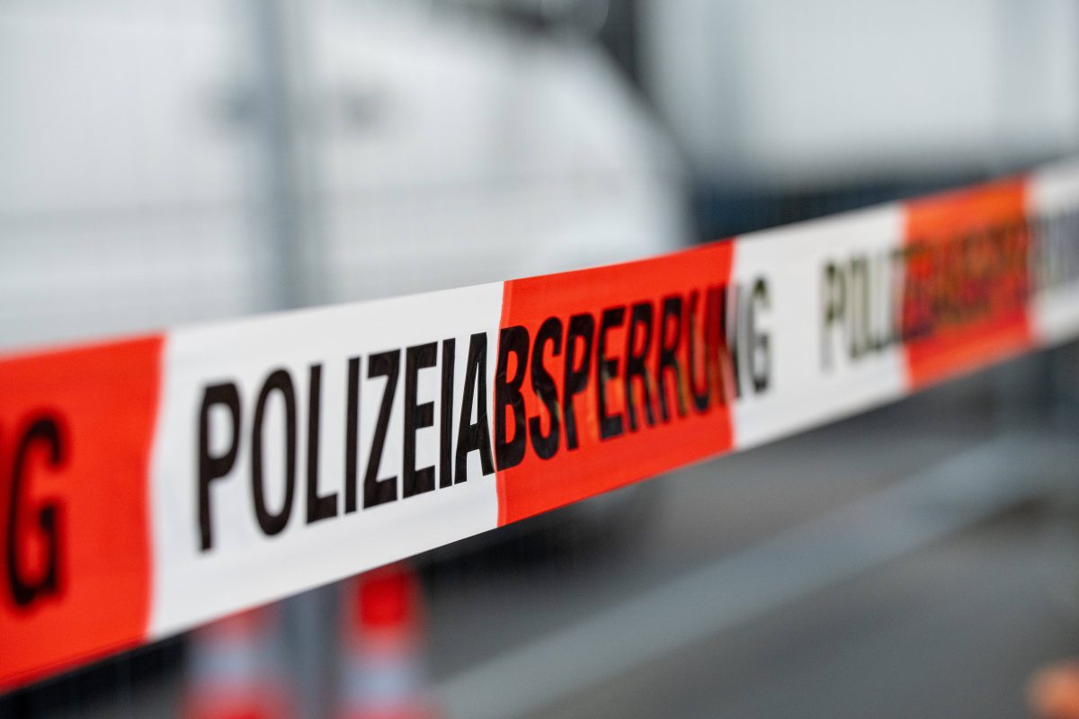 Polizeiabsperrung, Symbolbild