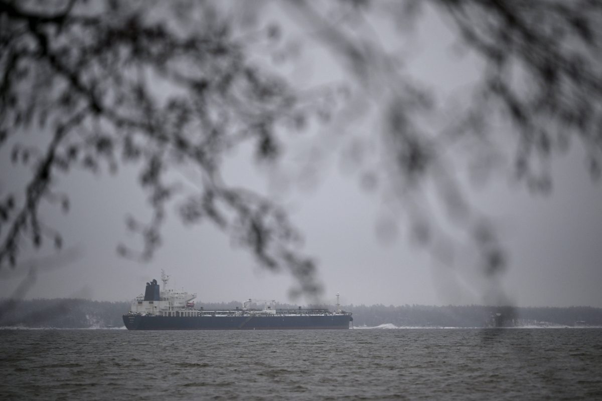 Ein Tanker auf der Ostsee, Symbolbild