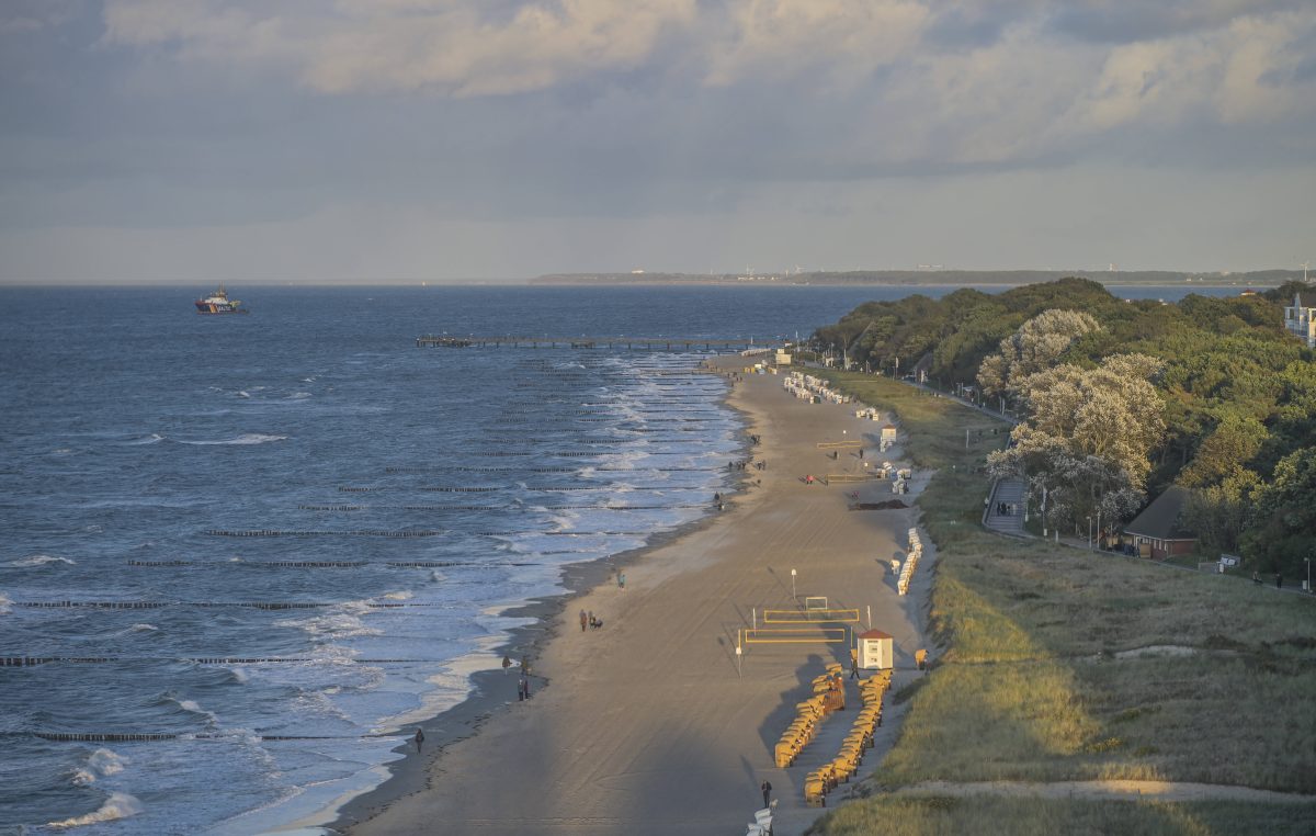 Der Strand von Kühlungsborn.