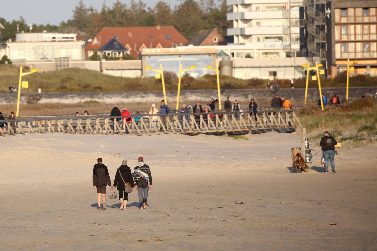 Der Strand von St. Peter-Ording.