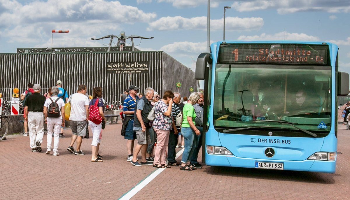 Inselbus auf Norderney von Insolvenz bedroht