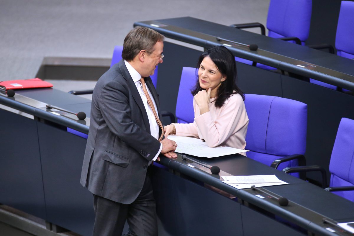 Armin Laschet und Annalena Baerbock