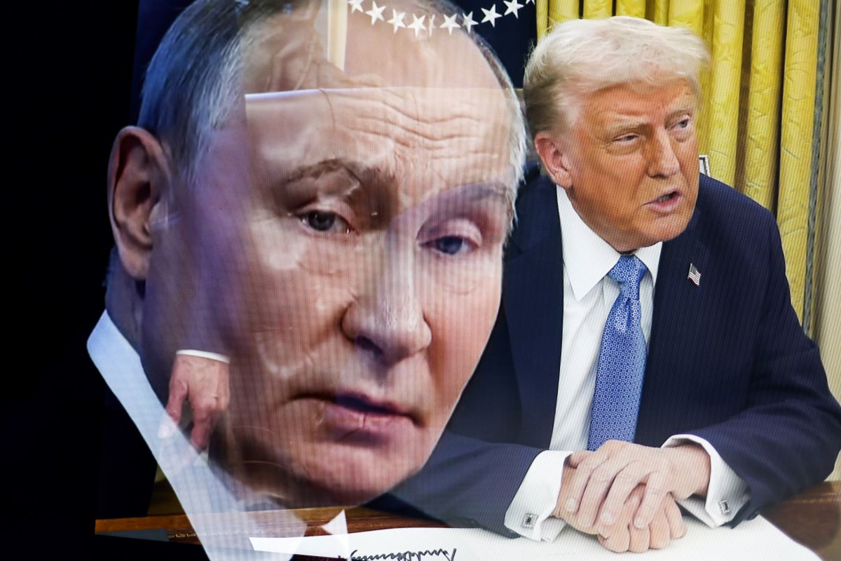 Trump peilt FriedensgesprÃ¤che mit Putin und Selenskyj an.