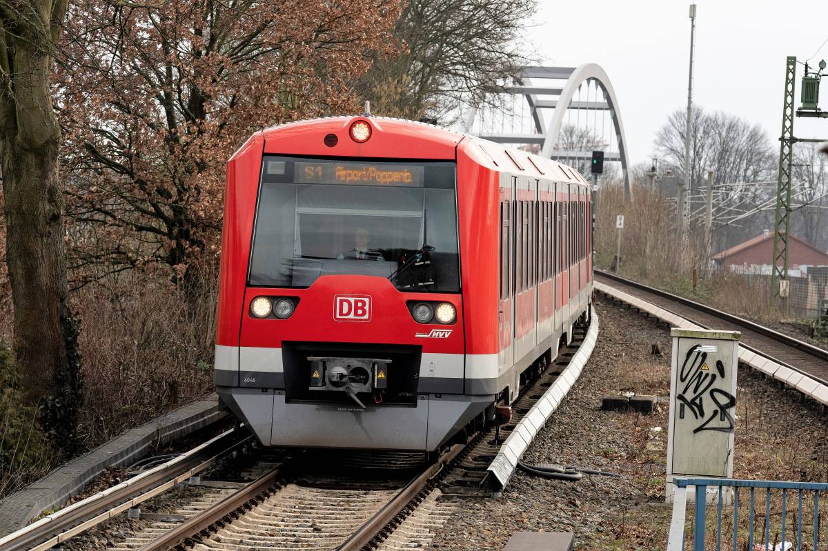 Die S-Bahn-Linie S1.